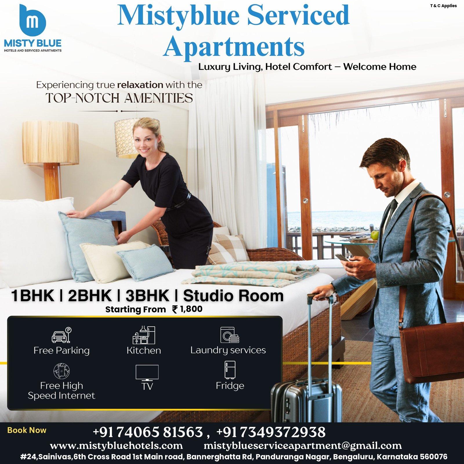 Serviced Apartments in Bangalore